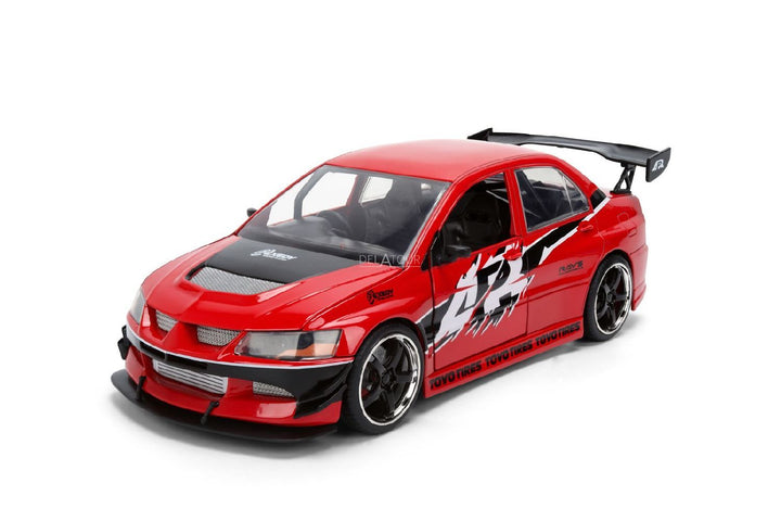 Jada Mitsubishi Lancer Evolution IX Red Fast &amp; Furious