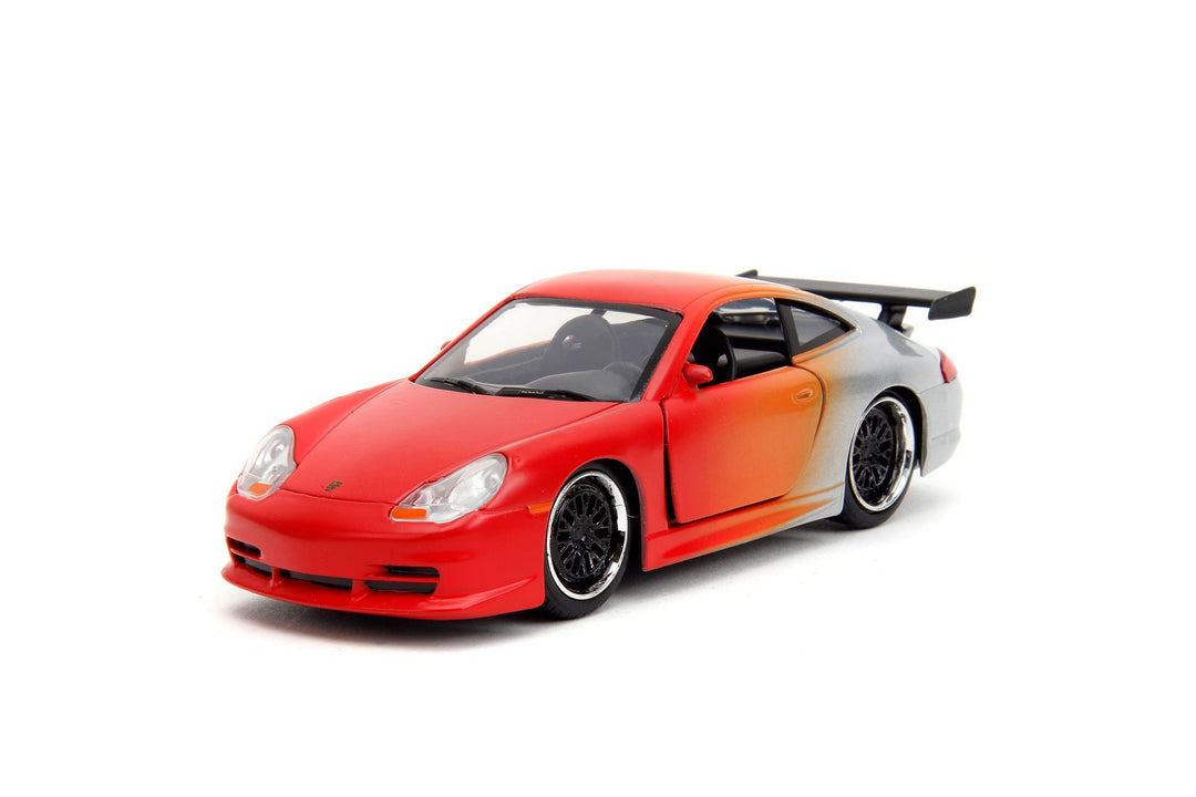 Jada Porsche 911 GT3 RS 996 Orange Pink Slips