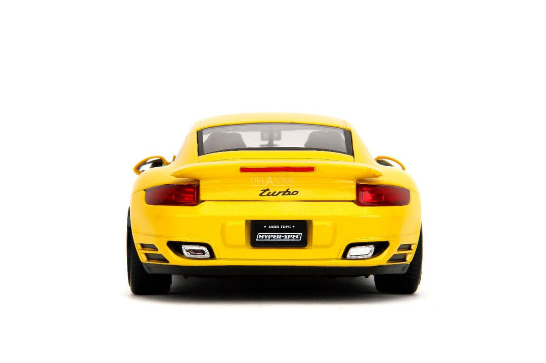Jada Porsche 911 Turbo 997 Geel Hyper-Spec