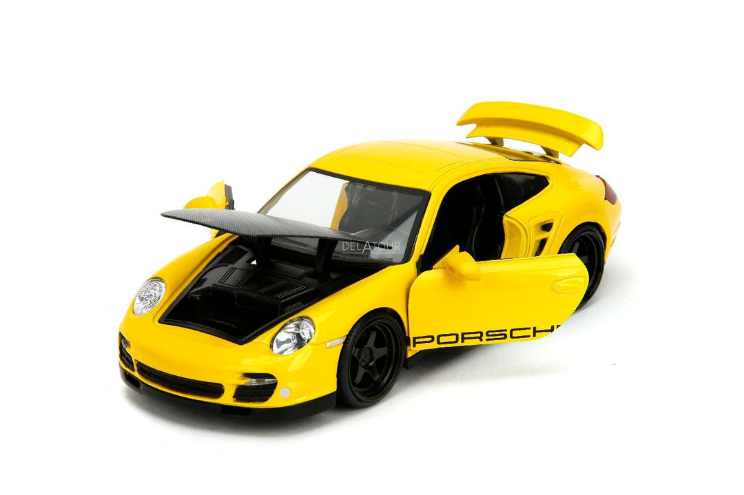 Jada Porsche 911 Turbo 997 Geel Hyper-Spec