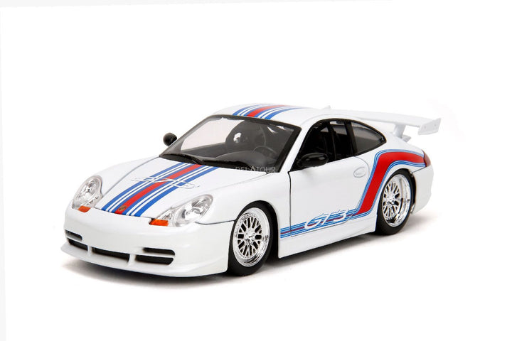 Jada Porsche 911 GT3 996 Wit Hyper-Spec