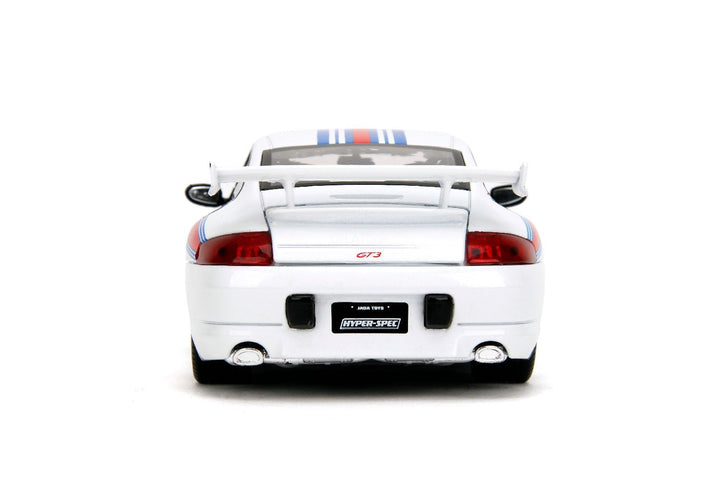 Jada Porsche 911 GT3 996 Wit Hyper-Spec