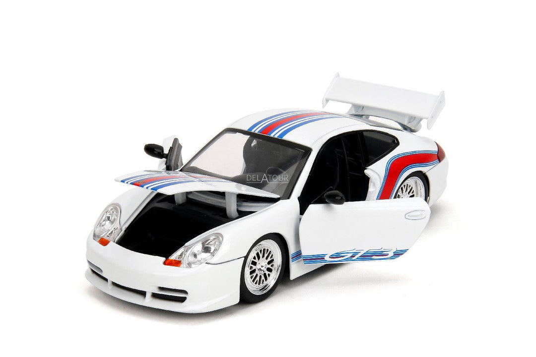 Jada Porsche 911 GT3 996 Wit Hyper-Spec