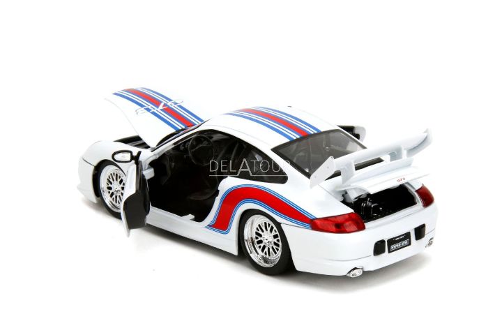 Jada Porsche 911 GT3 996 Wit Hyper-Spec