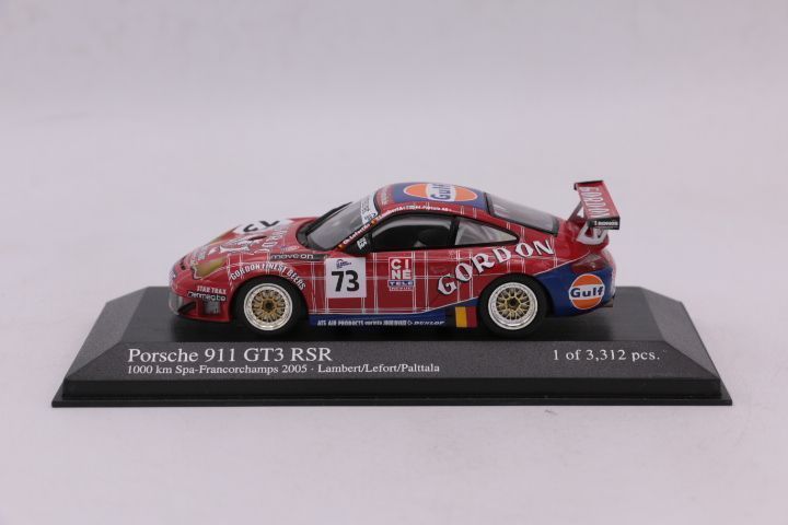 Minichamps Porsche 911 GT3 RSR 1000Km Spa 2005 - 1:43