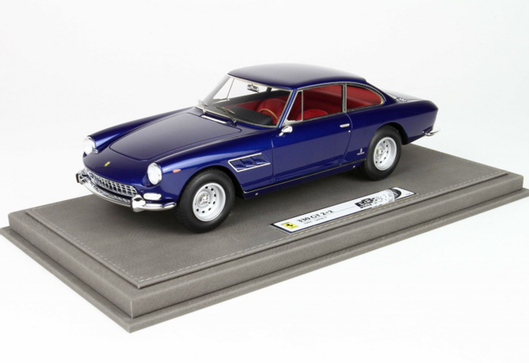 BBR Ferrari 330 GT 2+2 Serie II 1965 Metal Blue - 1:18
