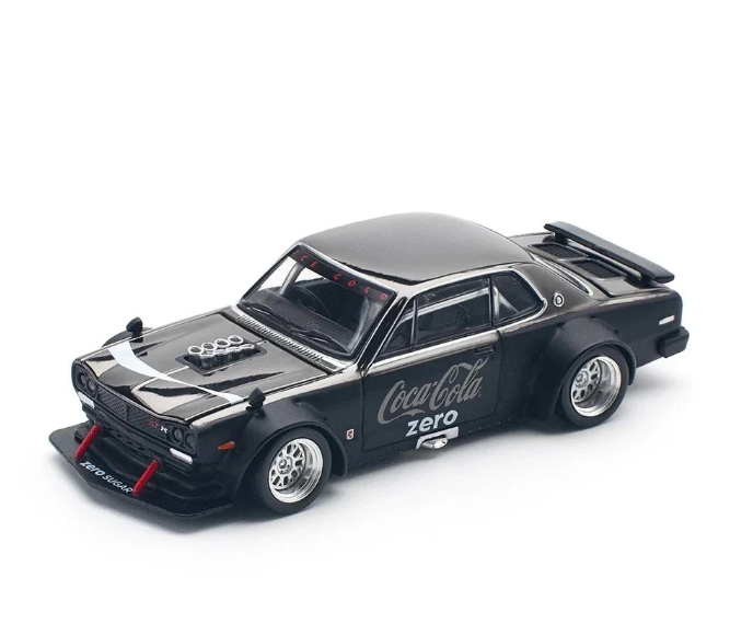 POP RACE Skyline GT-R V8 Drift ( Hakosuka) Coca Cola - 1:64