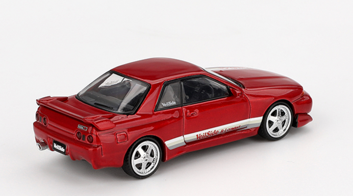 Mini GT Nissan Skyline GT-R (R32) VeilSide Combat CI Rouge Gemme