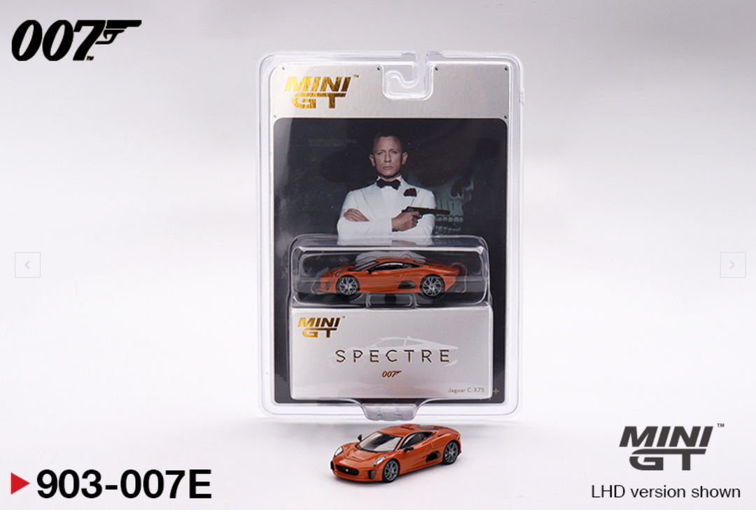 Mini GT Jaguar C-X75 James Bond "Spectre"