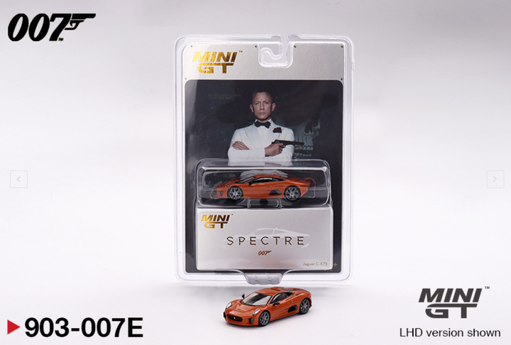 Mini GT Jaguar C-X75 James Bond "Spectre"