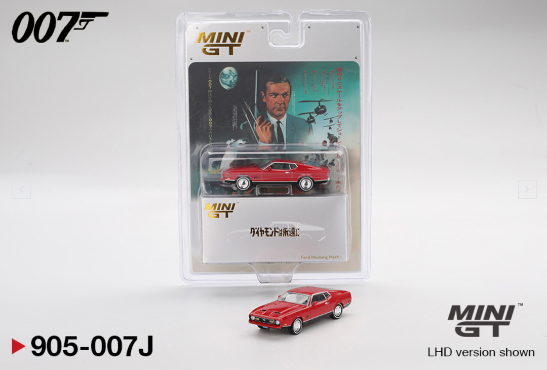 Mini GT Ford Mustang Mach 1 "Diamonds Are Forever"