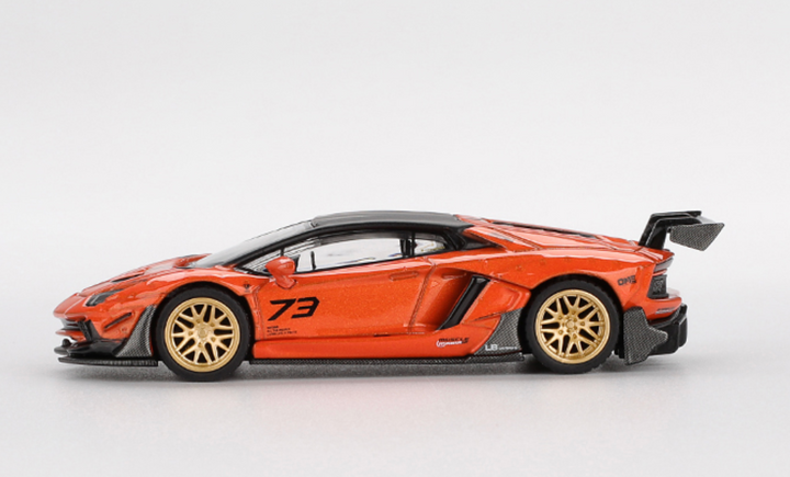 Mini GT LB★WORKS Lamborghini Aventador Orange MDX 2025 - Édition limitée