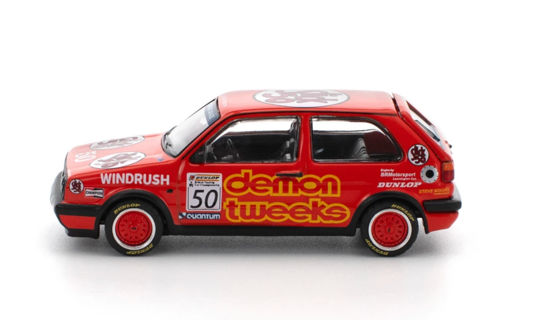 POP RACE Golf GTI Mk 2 Team  Demon Tweeks  BTCC 1988 - 1:64