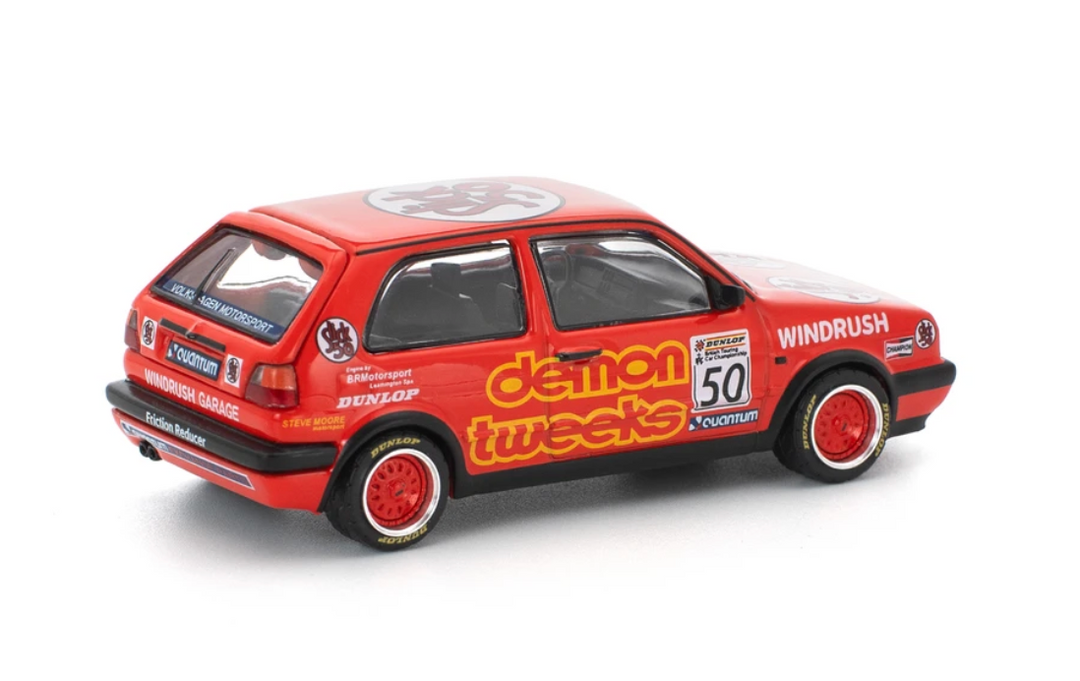 POP RACE Golf GTI Mk 2 Team  Demon Tweeks  BTCC 1988 - 1:64
