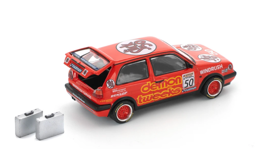 POP RACE Golf GTI Mk 2 Team  Demon Tweeks  BTCC 1988 - 1:64
