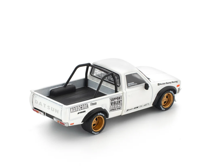 POP RACE Pandem Datsun 620 Blanc - 1:64