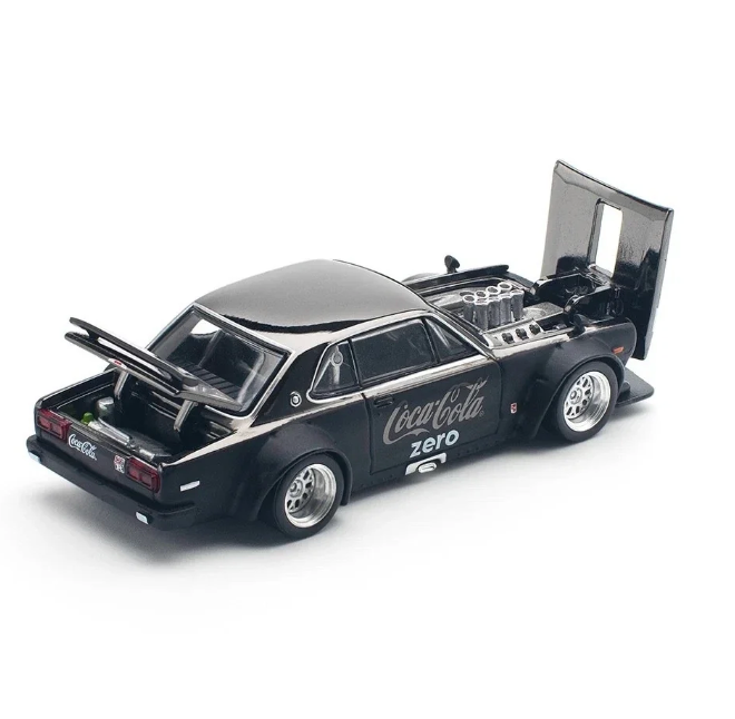 POP RACE Skyline GT-R V8 Drift ( Hakosuka) Coca Cola - 1:64
