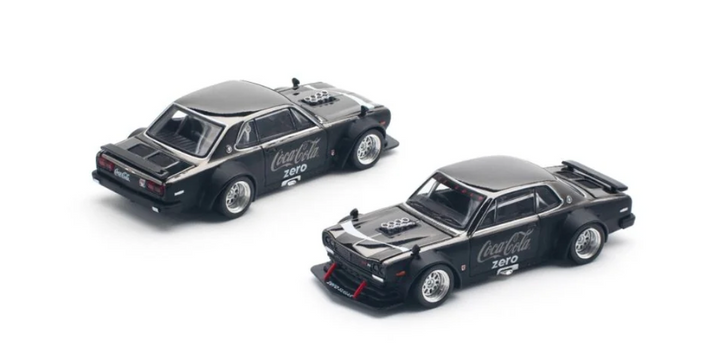 POP RACE Skyline GT-R V8 Drift ( Hakosuka) Coca Cola - 1:64