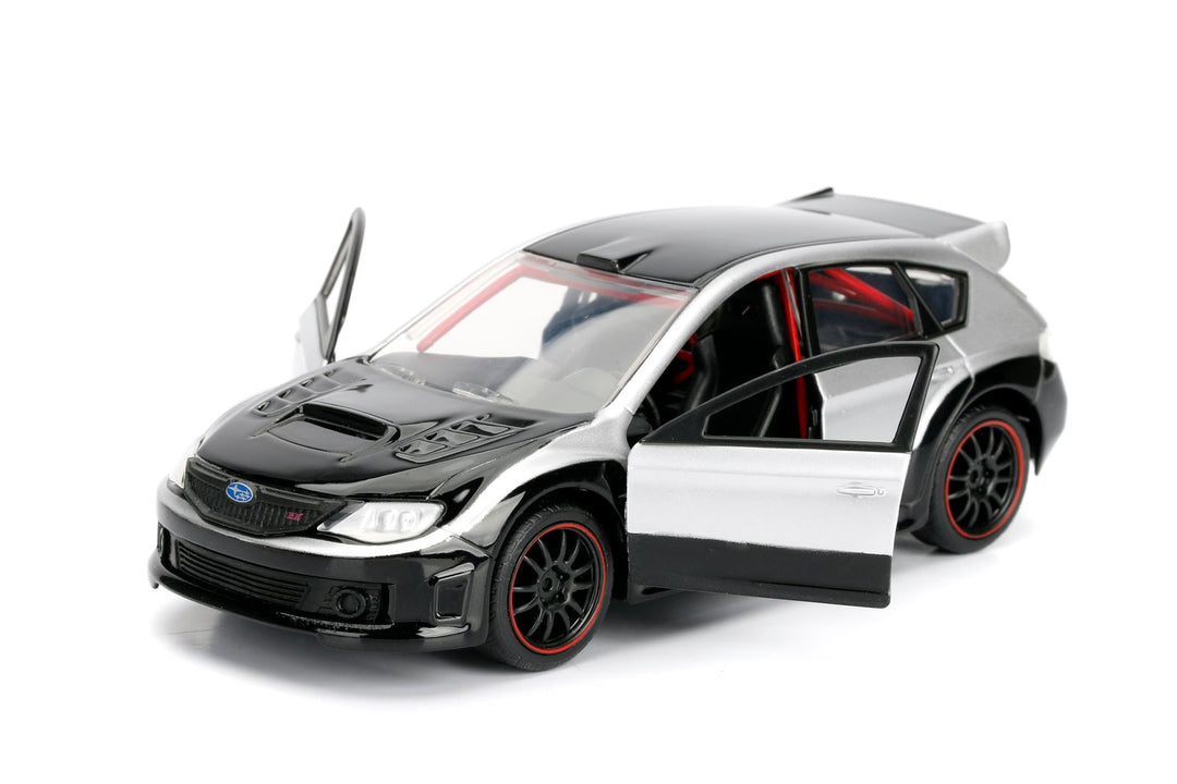 Subaru Impreza WRX STI grise de Jada et Brian dans Fast &amp; Furious