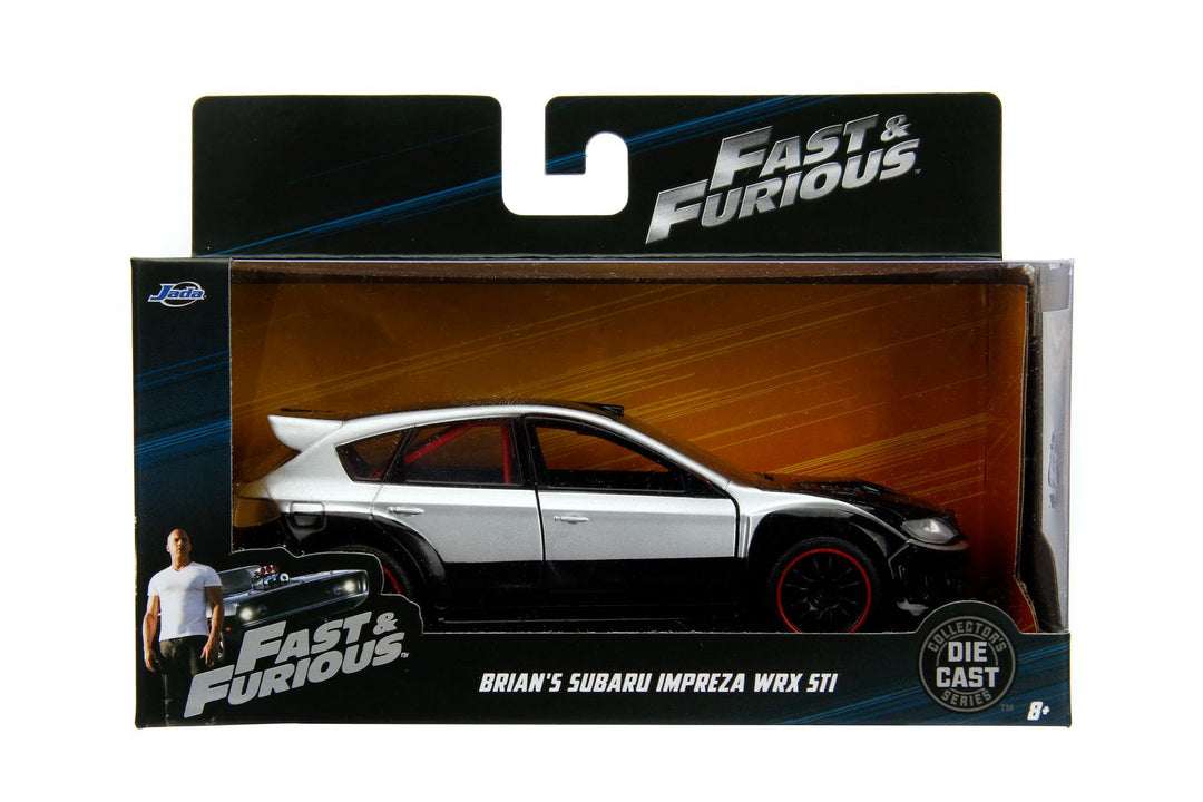 Subaru Impreza WRX STI grise de Jada et Brian dans Fast &amp; Furious
