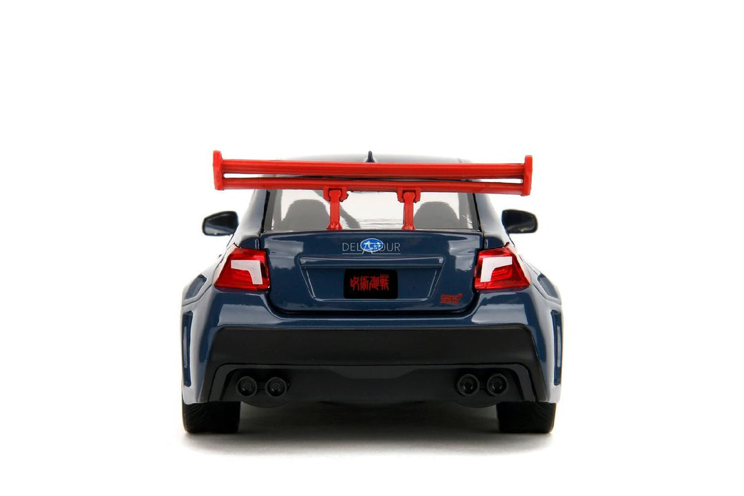 Jada Subaru WEX STI with Yuji Itadori Blauw Jujutsu Kaisen