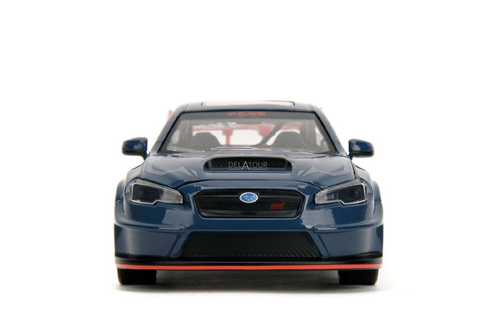 Jada Subaru WEX STI with Yuji Itadori Blauw Jujutsu Kaisen