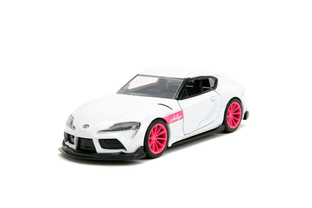 Jada Toyota GR Supra Wit Pink Slips