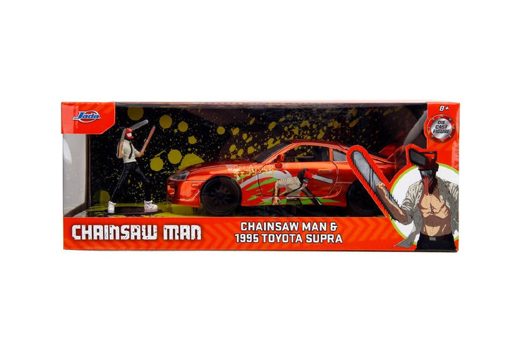 Jada Toyota Supra &amp; Chainsaw Man Orange