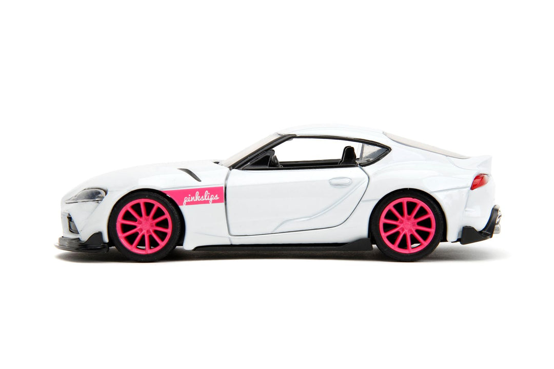 Jada Toyota GR Supra Wit Pink Slips