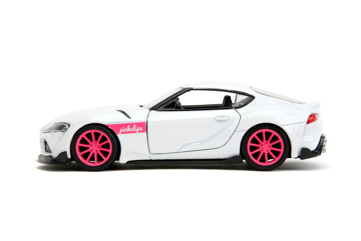 Jada Toyota GR Supra Wit Pink Slips