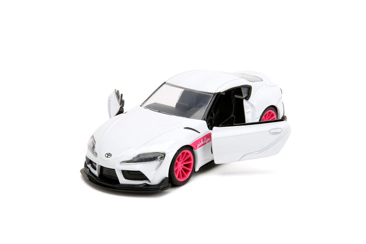 Jada Toyota GR Supra Wit Pink Slips