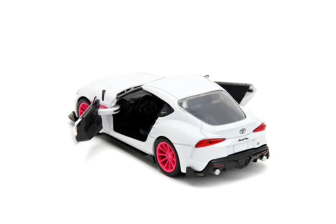 Jada Toyota GR Supra Wit Pink Slips