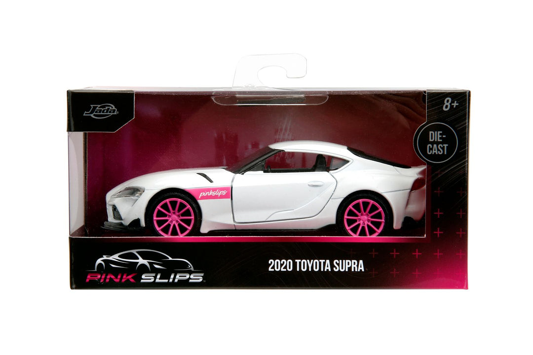 Jada Toyota GR Supra Wit Pink Slips