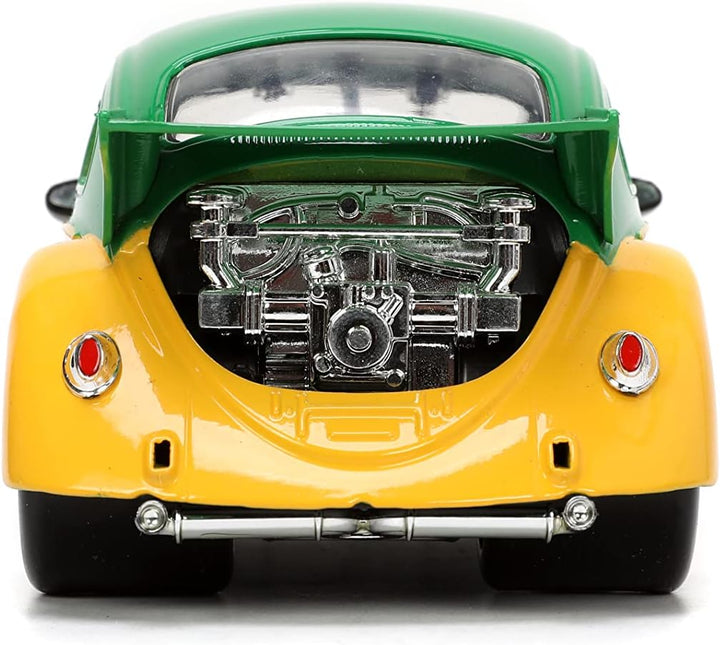 Jada Volkswagen Drag Beetle &amp; Michelangelo Les Tortues Ninja