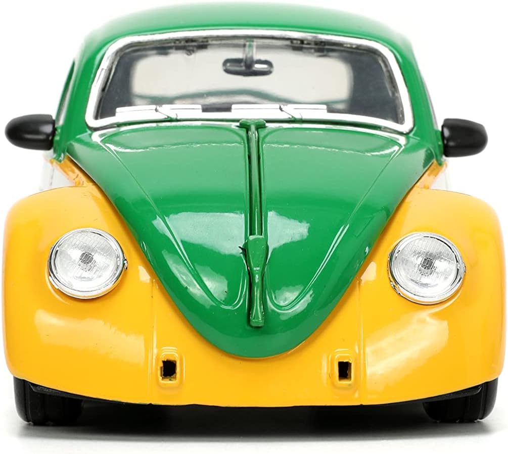 Jada Volkswagen Drag Beetle &amp; Michelangelo Les Tortues Ninja