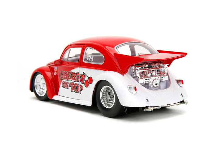 Jada Volkswagen Drag Beetle Rood Slug Bug
