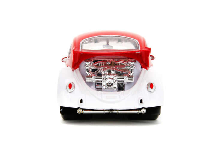 Jada Volkswagen Drag Beetle Rood Slug Bug
