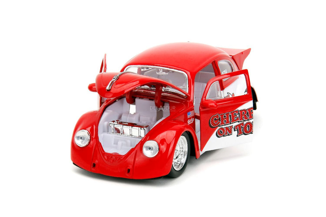 Jada Volkswagen Drag Beetle Rood Slug Bug