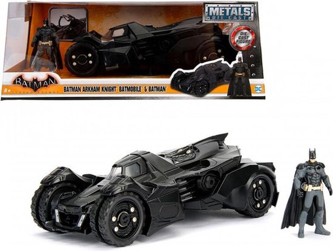 Jada Batmobile &amp; The Batman Zwart Batman Arkham Knight