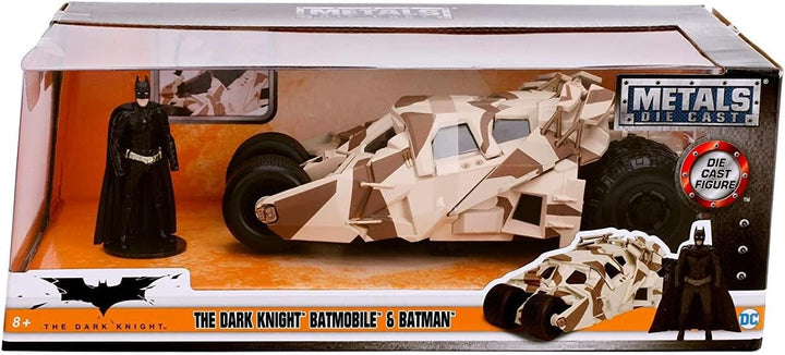 Jada Batmobile &amp; Batman Camouflage The Dark Knight