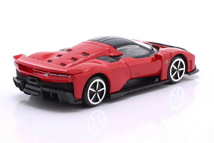 Burago Ferrari F80 Corsa Rosa 1:43 Race &amp; Play