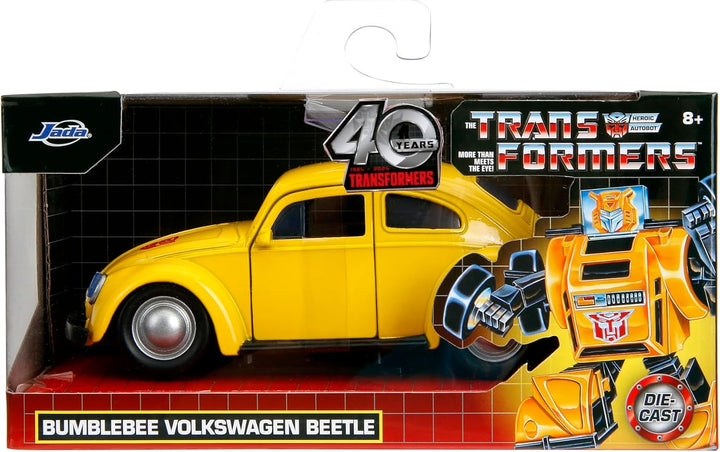 Jada Volkswagen Beetle Bumblebee Geel Transfomers