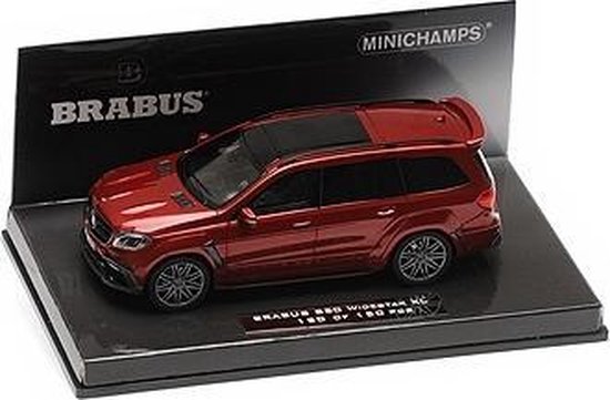 Minichamps Brabus 850 Widestar XL 2017 Red Metallic 1:43 Limited Edition