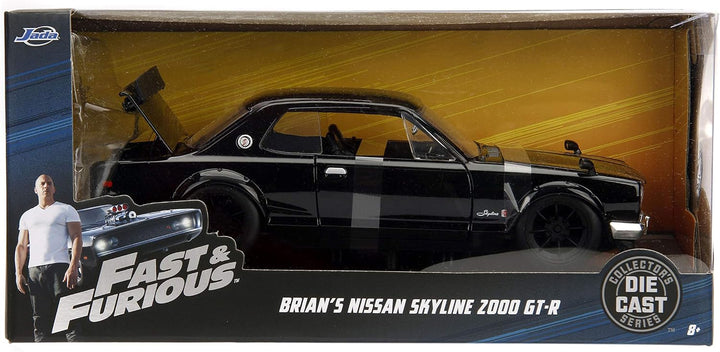Nissan Skyline 2000 GT-R noire de Jada Brian´s Fast &amp; Furious