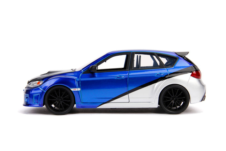 La Subaru Impreza WRX STI bleue de Jada Brian, Fast &amp; Furious