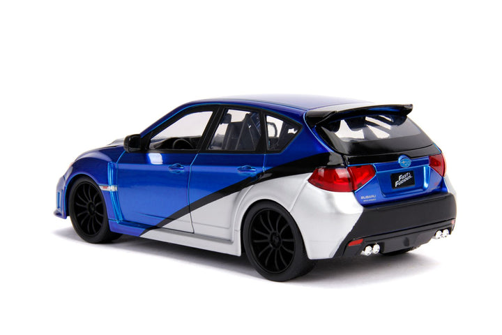 La Subaru Impreza WRX STI bleue de Jada Brian, Fast &amp; Furious