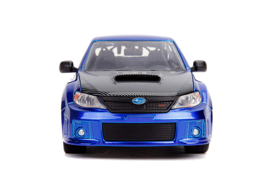 La Subaru Impreza WRX STI bleue de Jada Brian, Fast &amp; Furious