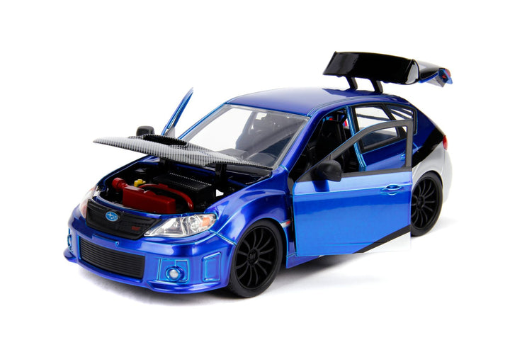 La Subaru Impreza WRX STI bleue de Jada Brian, Fast &amp; Furious