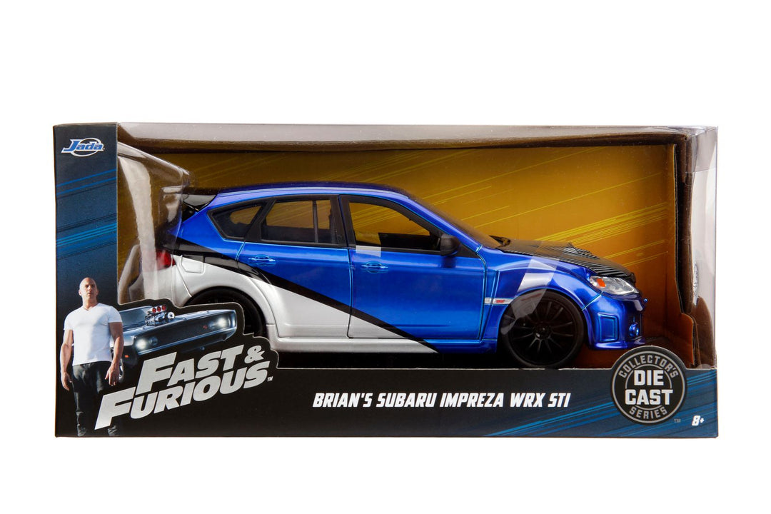 La Subaru Impreza WRX STI bleue de Jada Brian, Fast &amp; Furious