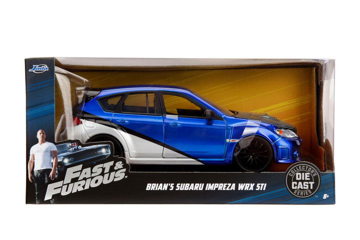 La Subaru Impreza WRX STI bleue de Jada Brian, Fast &amp; Furious